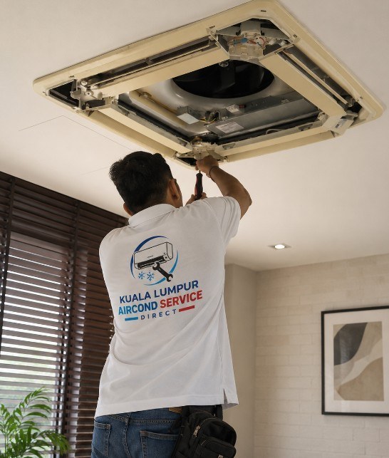 Aircond servicing and cleaning in Kuala Lumpur